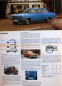 Preview: Opel Modellprogramm 1971 Automobilprospekt (10350)